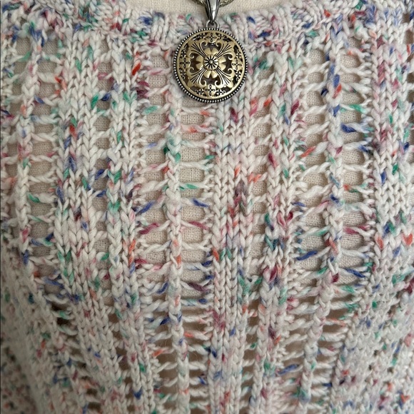 American Eagle Outfitters Women’s Multicolor Alpaca Wool Blend Sweater Casual - Picture 2 of 7